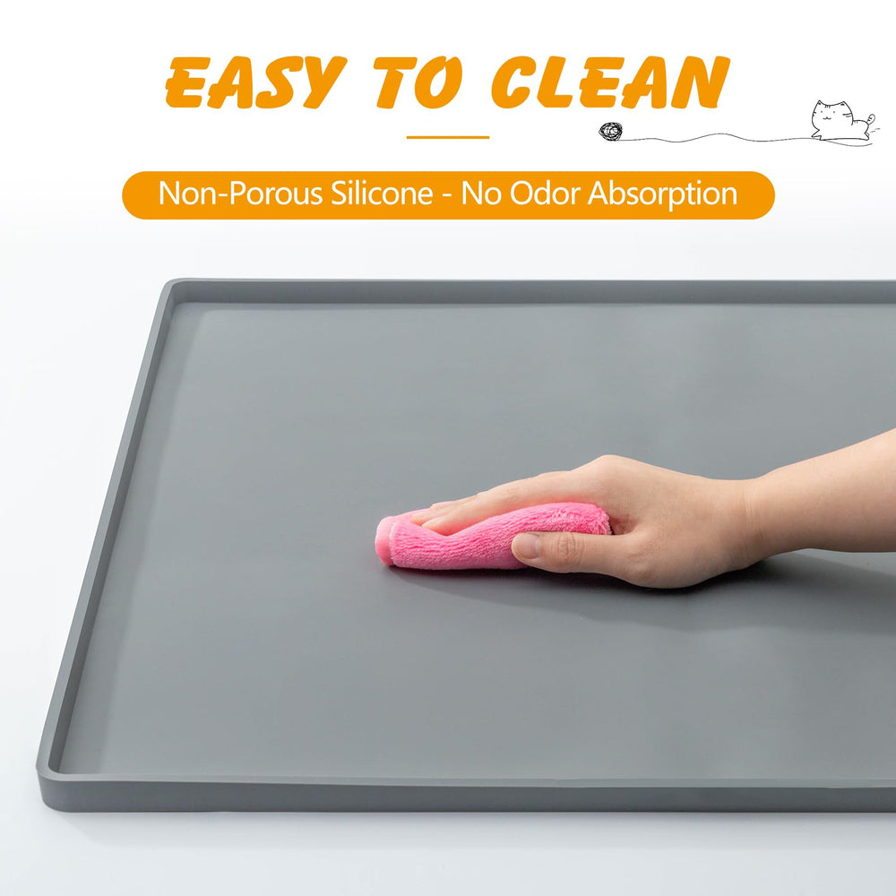ondware silicone pee pad holder easy-clean surface wipes clean after use