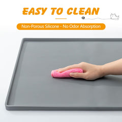 ondware silicone pee pad holder easy-clean surface wipes clean after use
