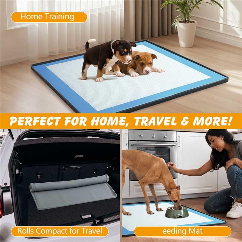 ondware raised-edge tray protects floors and simplifies room setups