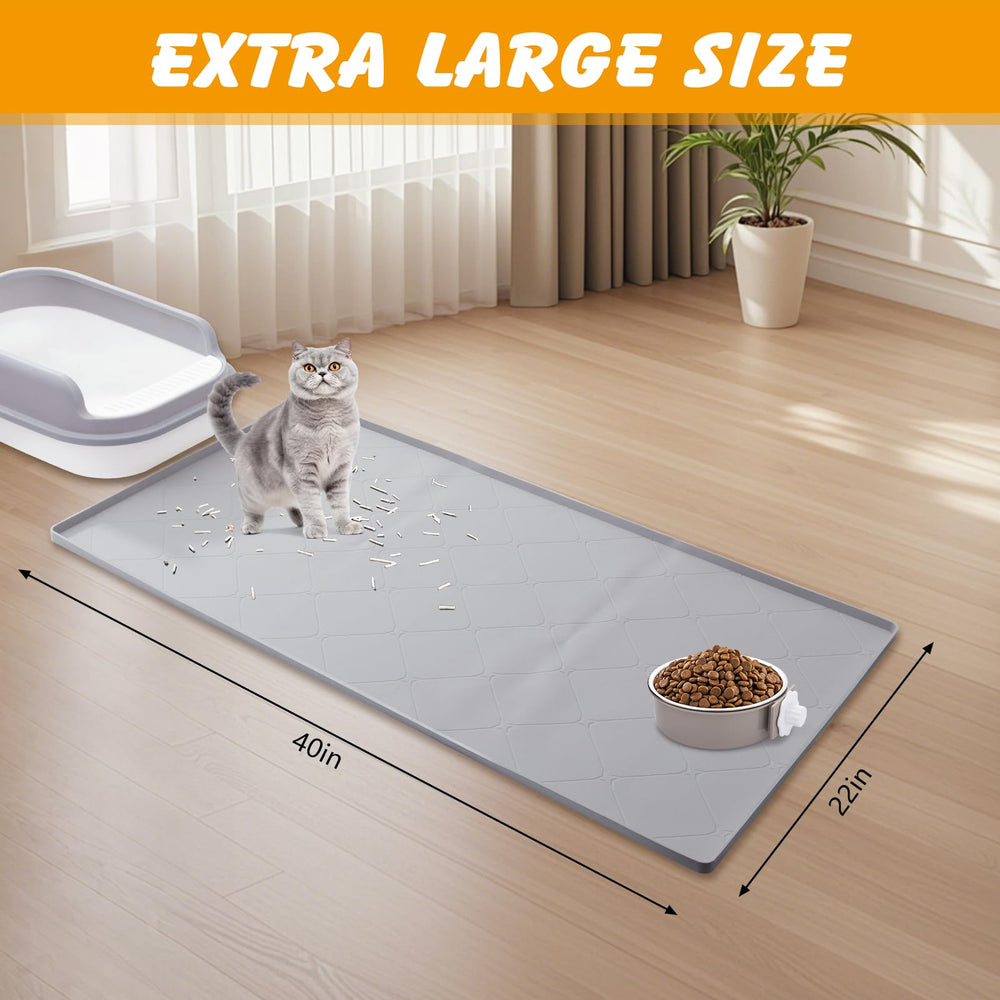 Ondware soft silicone mat offers paw comfort and durability for daily use