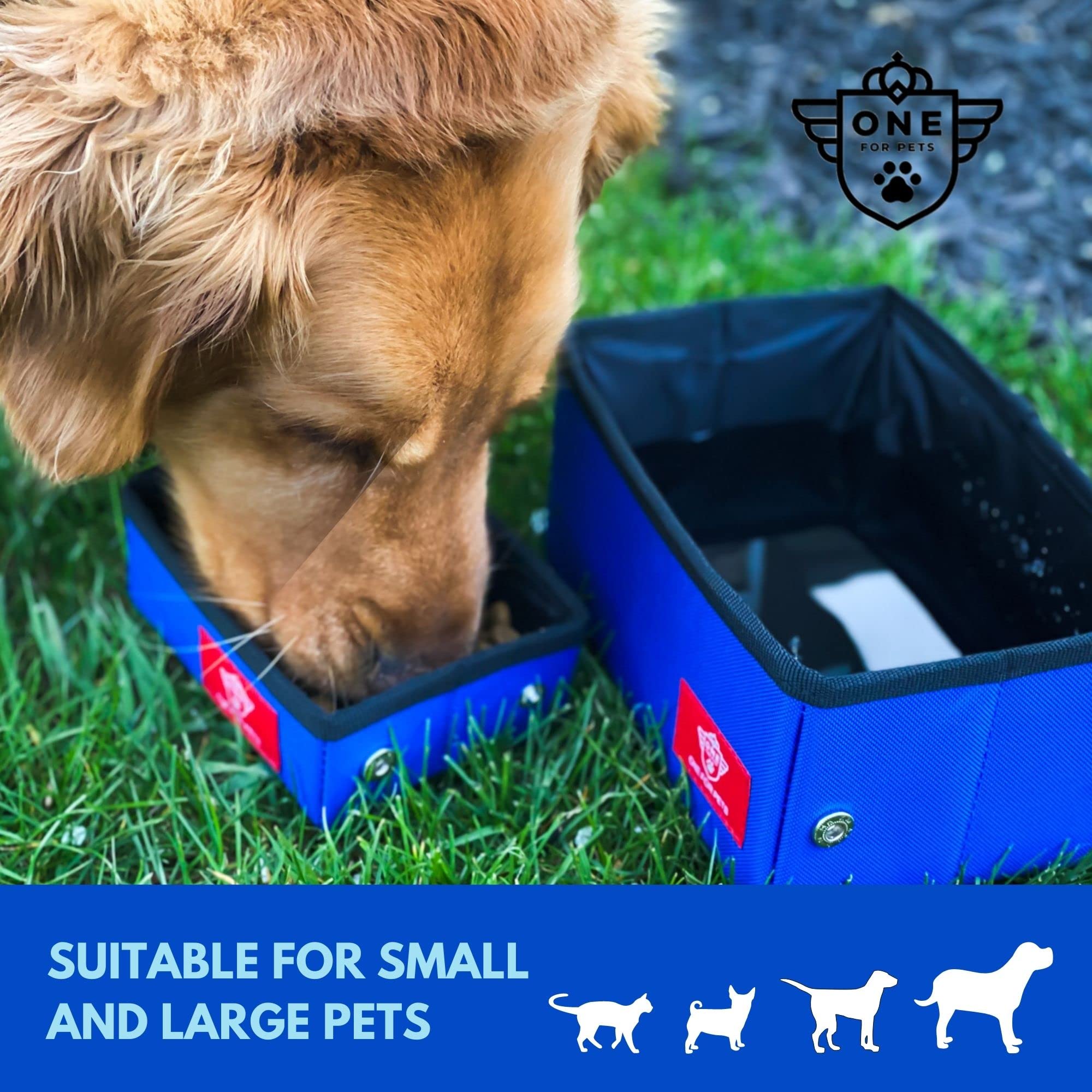 One for Pets double kennel interior with hammock optional