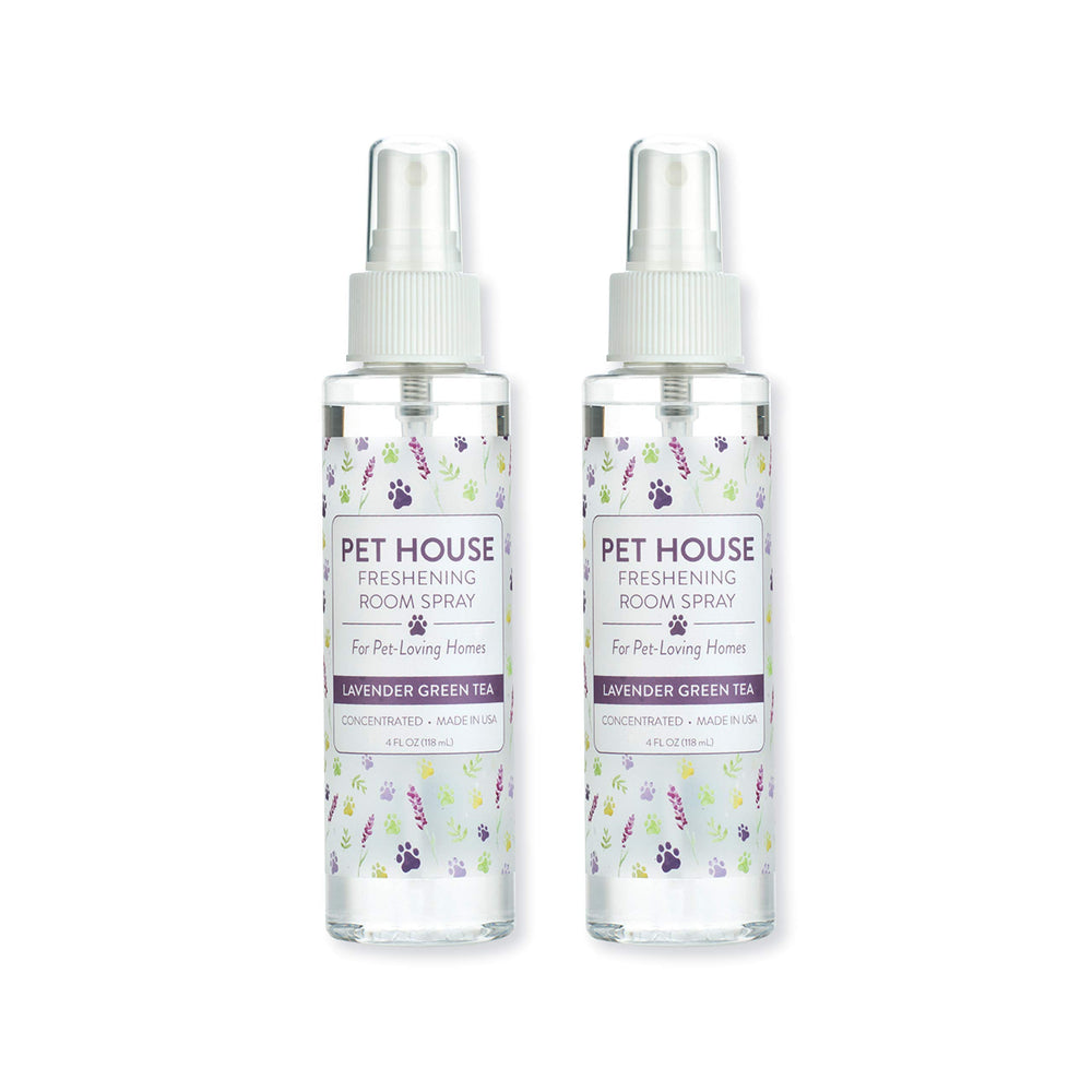 One Fur All concentrated room spray bottle front delivers quick pet odor control.