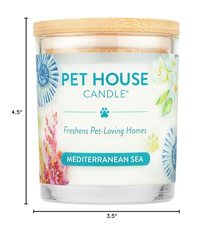 One Fur All Mediterranean Sea dye-free label confirms clean ingredients.