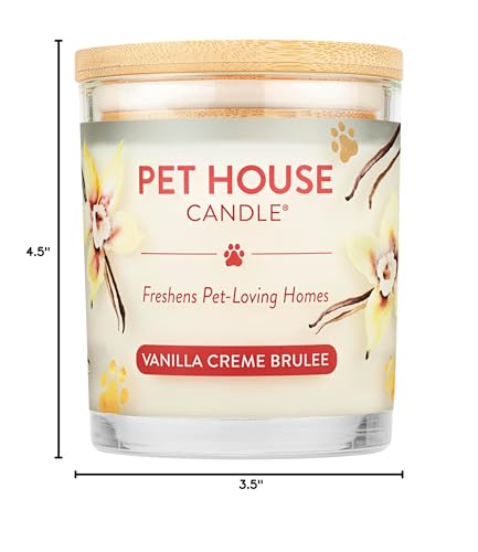 One Fur All candle dye-free and paraben-free ensures zero synthetic dyes in living spaces.