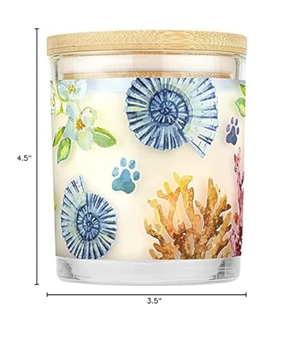 One Fur All Pet House Candles USA-made packaging detail underscores quality and pet-friendly design