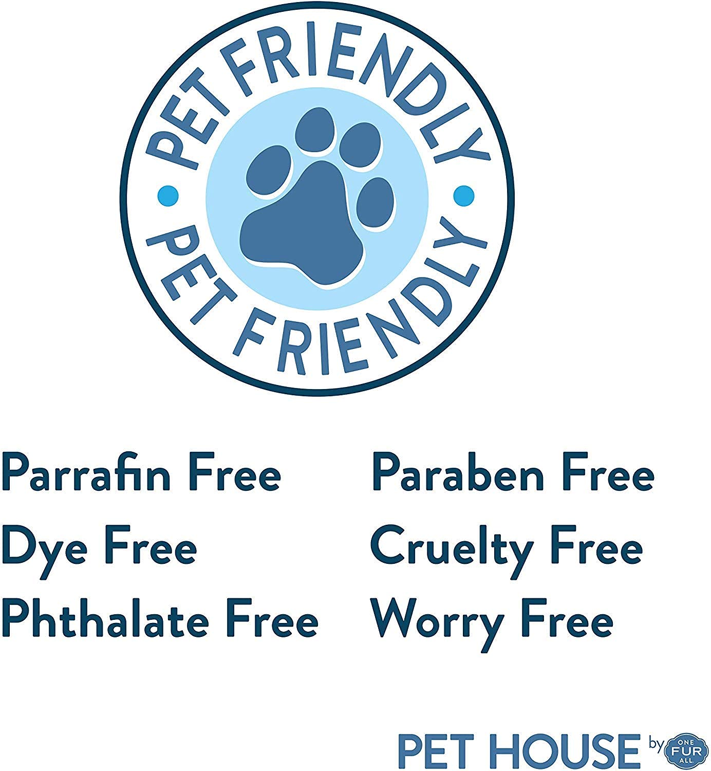 One Fur All Pet House Wax Melts in a tidy room—notes of citrus for uplift