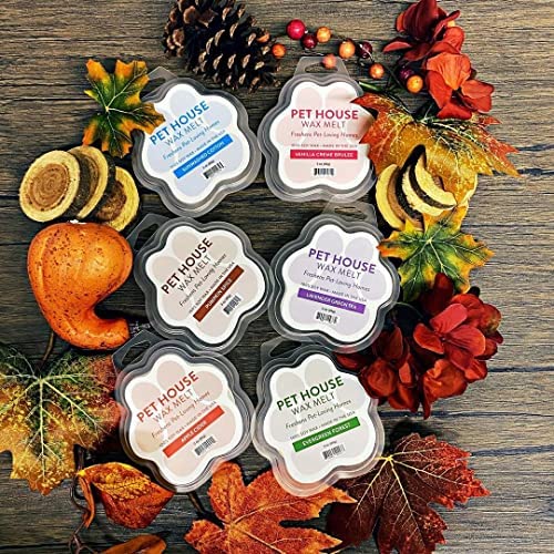 One Fur All Pet House Hollyberry wax melts-eco-friendly image communicates sustainable plant-based fragrance solution