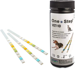 One Step Pet Urine Strips bottle for at-home pet health monitoring