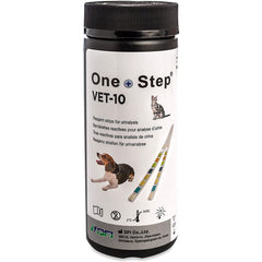 One Step Pet Urine Strips reading-time demonstrates 60-120 seconds