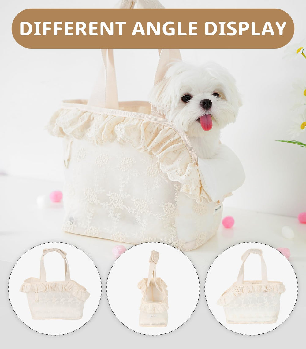 ONECUTE dog carrier lightweight 0.5-pound frame reduces carried load.