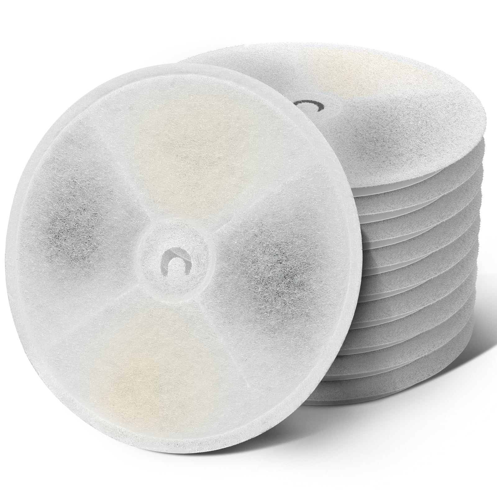 ONECUTE Upgraded Filter 3.0 round filter keeps cat water clean and fresh.