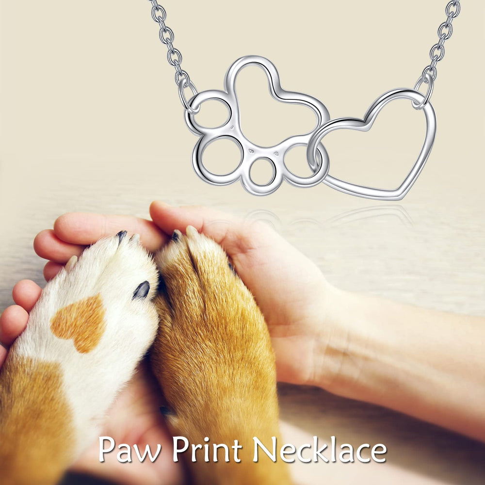 ONEFINITY gift box with paw necklace, ideal present for pet lovers