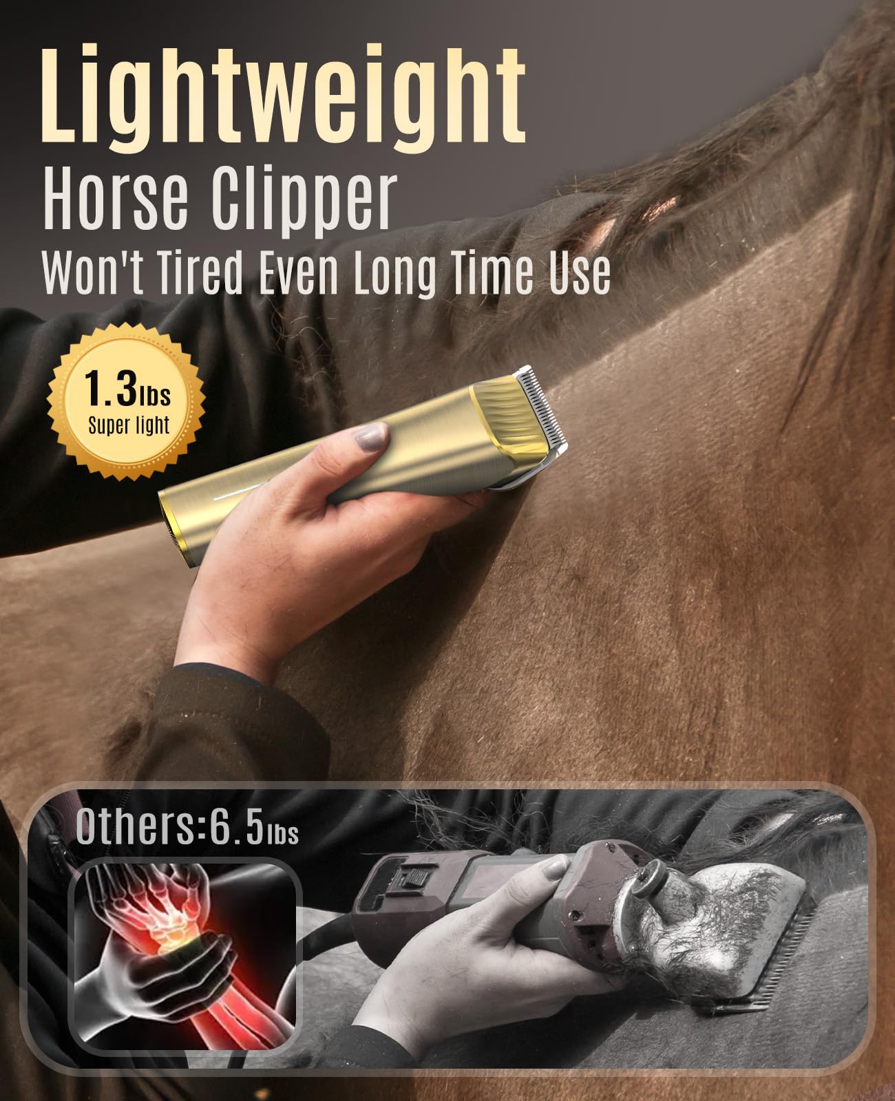 oneisall 2000mAh battery provides long runtime for grooming
