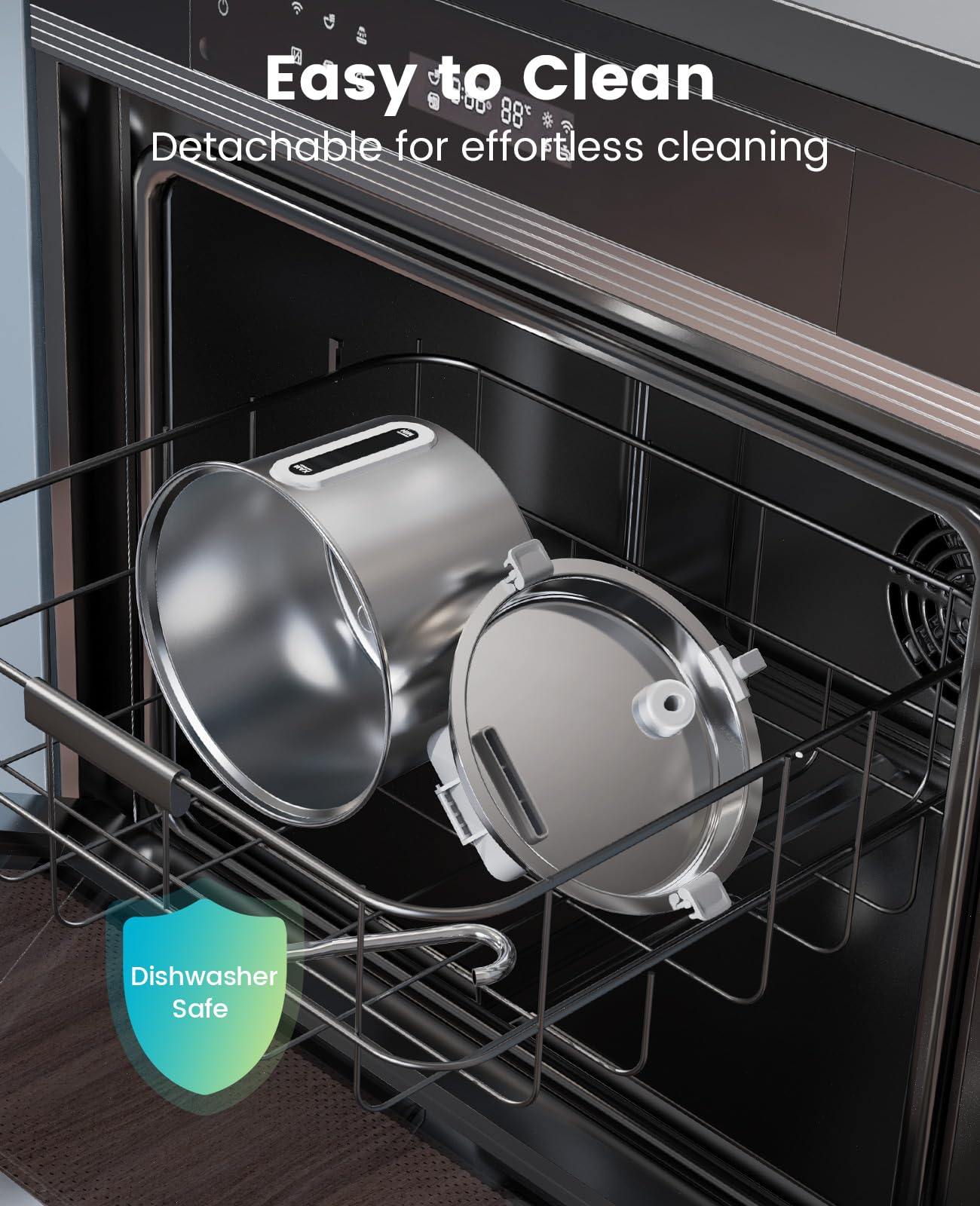oneisall 2L travel-friendly design suits trips and on-the-go pet care.