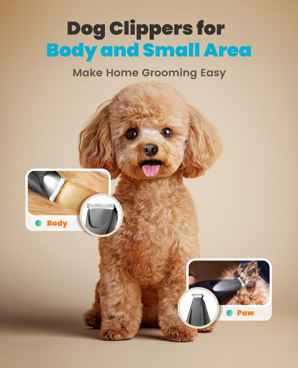 oneisall 7000 rpm motor speeds up grooming sessions.