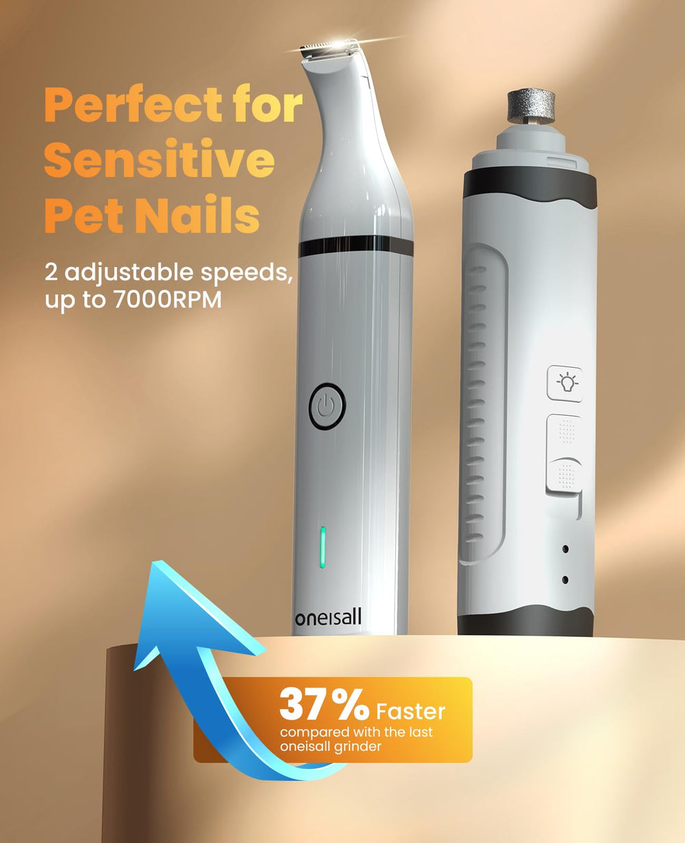 Oneisall adjustable speed 6000-7000rpm for customizable grooming