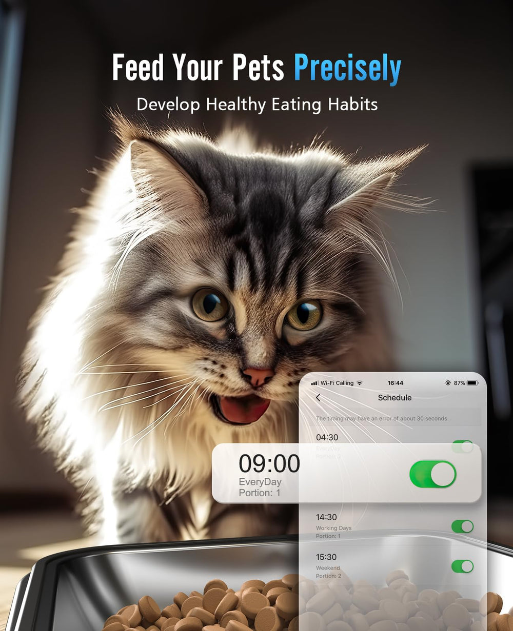 oneisall automatic feeder with 5g-wifi signal demonstrates stable remote control