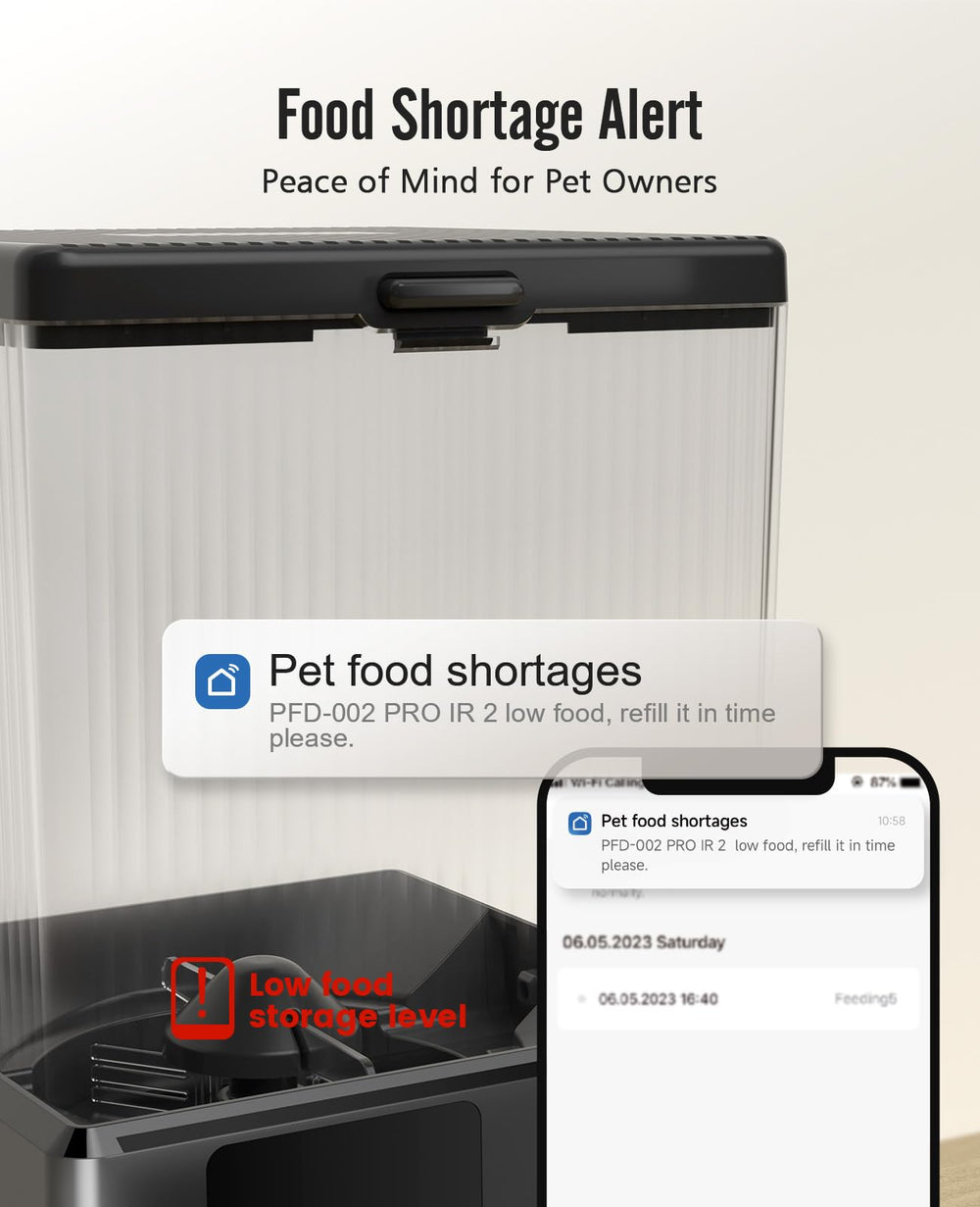 oneisall automatic feeder portion-dispense mechanism ensures consistent portions
