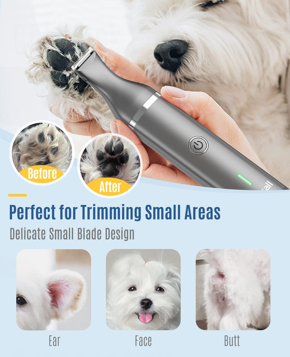oneisall battery indicator shows charge status for planning grooming sessions.