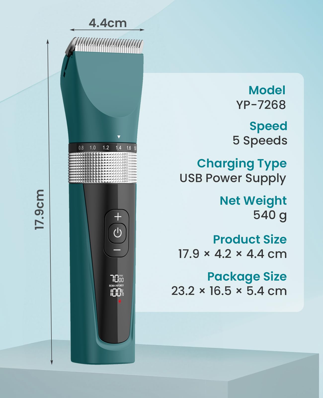 oneisall cat clippers usb-charger included keeps cordless grooming ready.