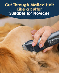 oneisall cat dog grooming 2-speed settings tailor fur texture.
