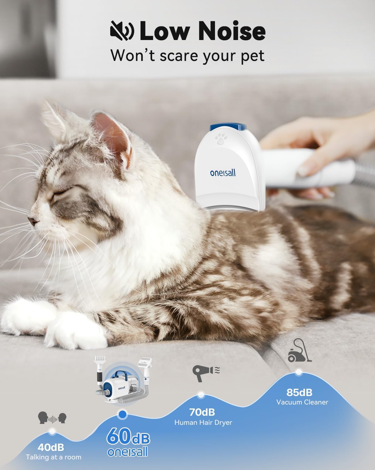 oneisall clean-floor-grooming helps keep fur off the living space