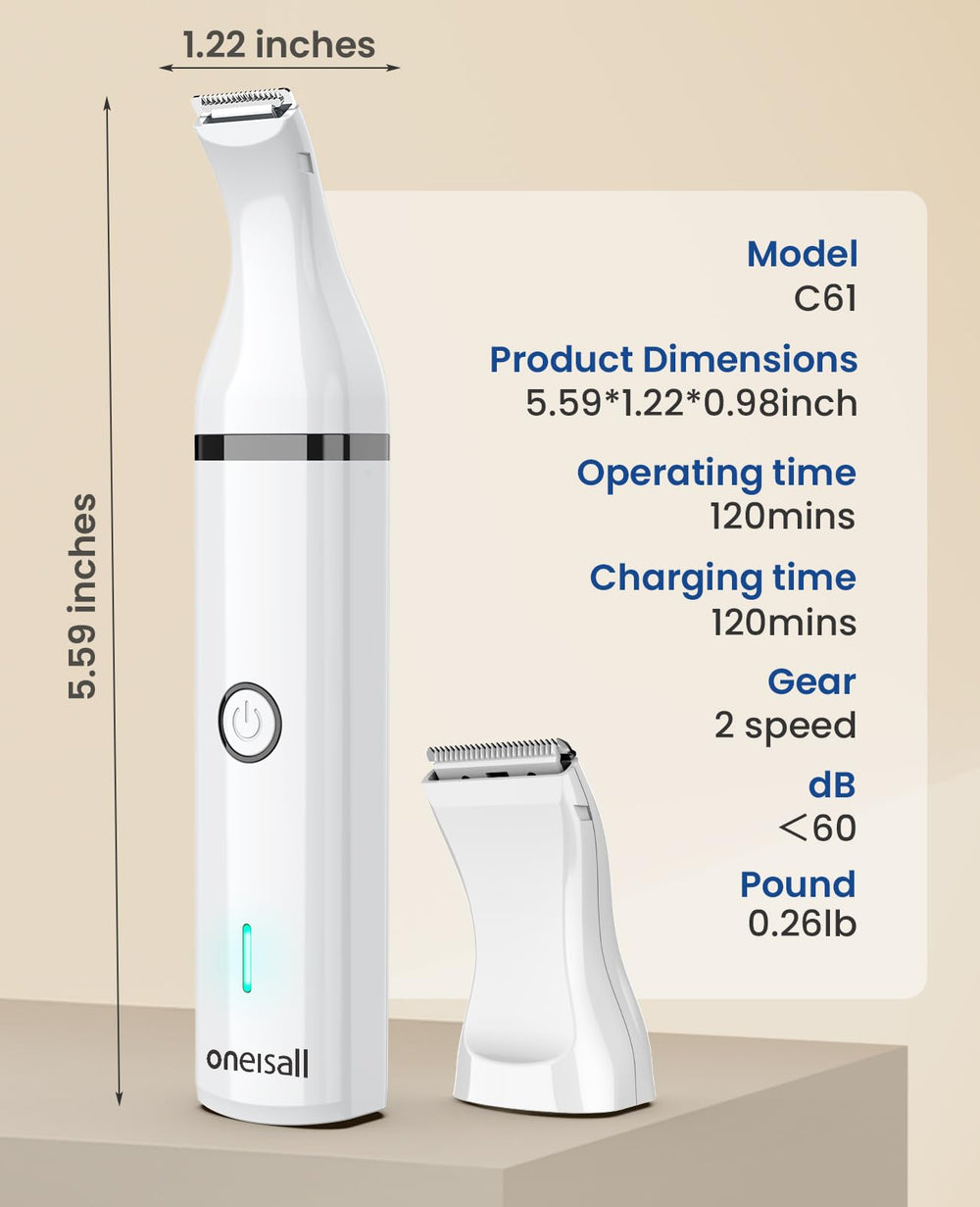 oneisall cleaning brush included for easy maintenance.