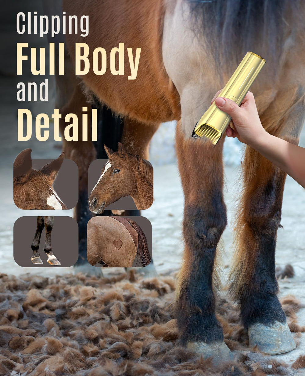 oneisall clipper kit with five guard sizes for precise lengths