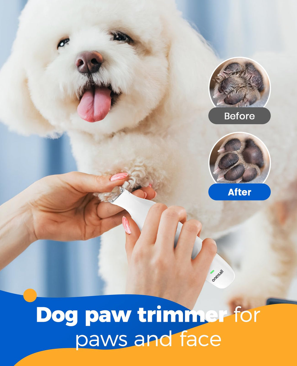 Oneisall cordless dog clippers for flexible at-home grooming.