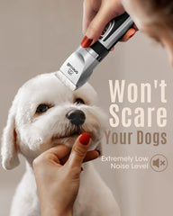 oneisall cordless dog grooming kit with 2-speed settings for efficient trims