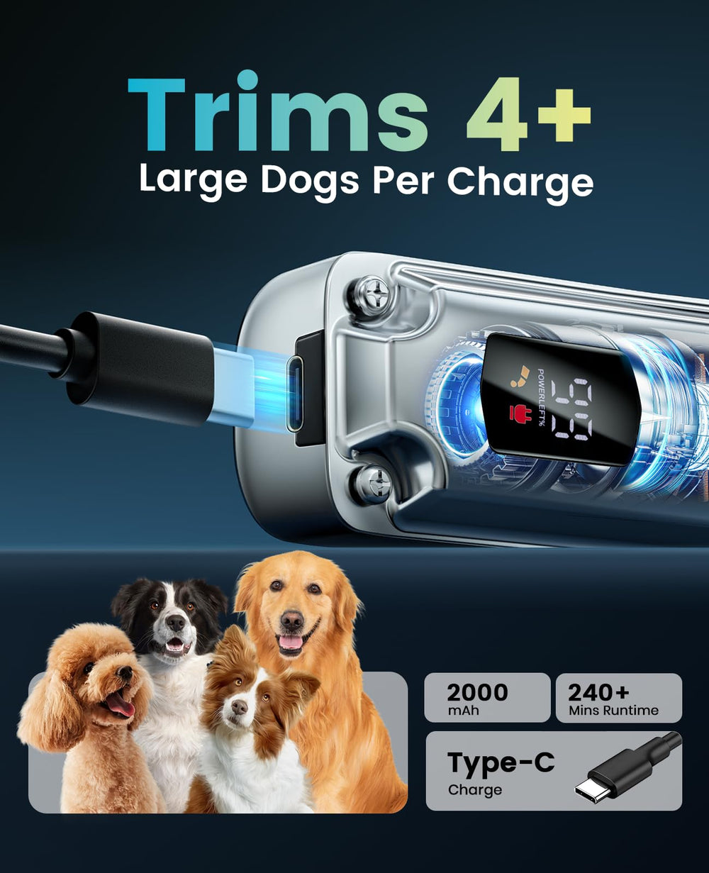 oneisall dog clippers cordless design image for indoor outdoor grooming