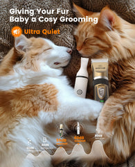 oneisall dog clippers kit six guide combs for versatile coat lengths