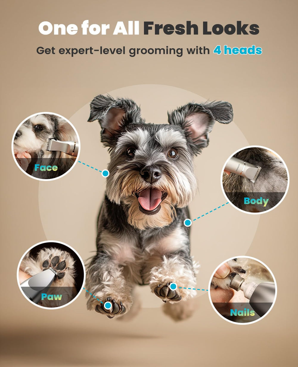 oneisall lcd display closeup helps precise trimming during grooming