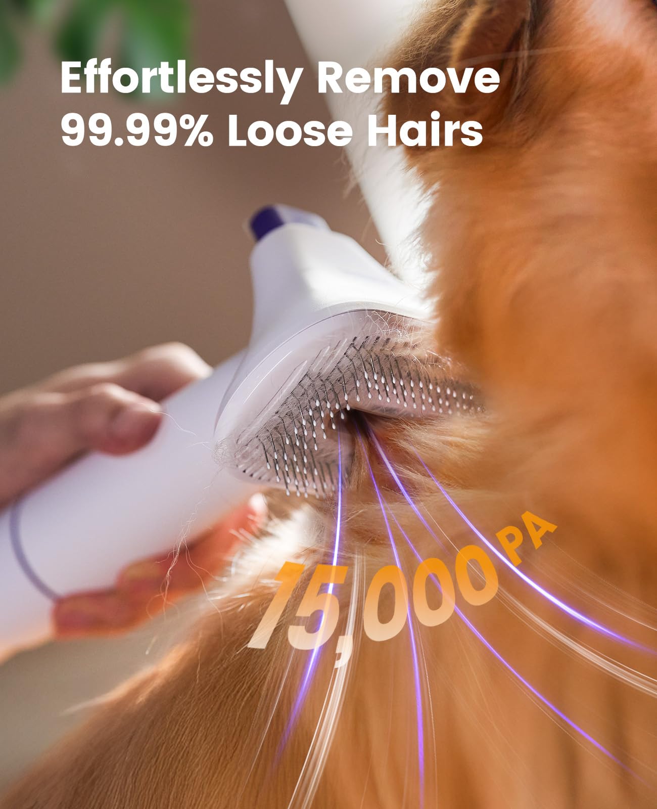 oneisall dog grooming kit low-noise design keeps dogs calm while grooming.