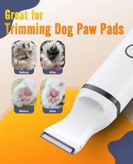 oneisall dog paw trimmer quiet motor for stress-free grooming