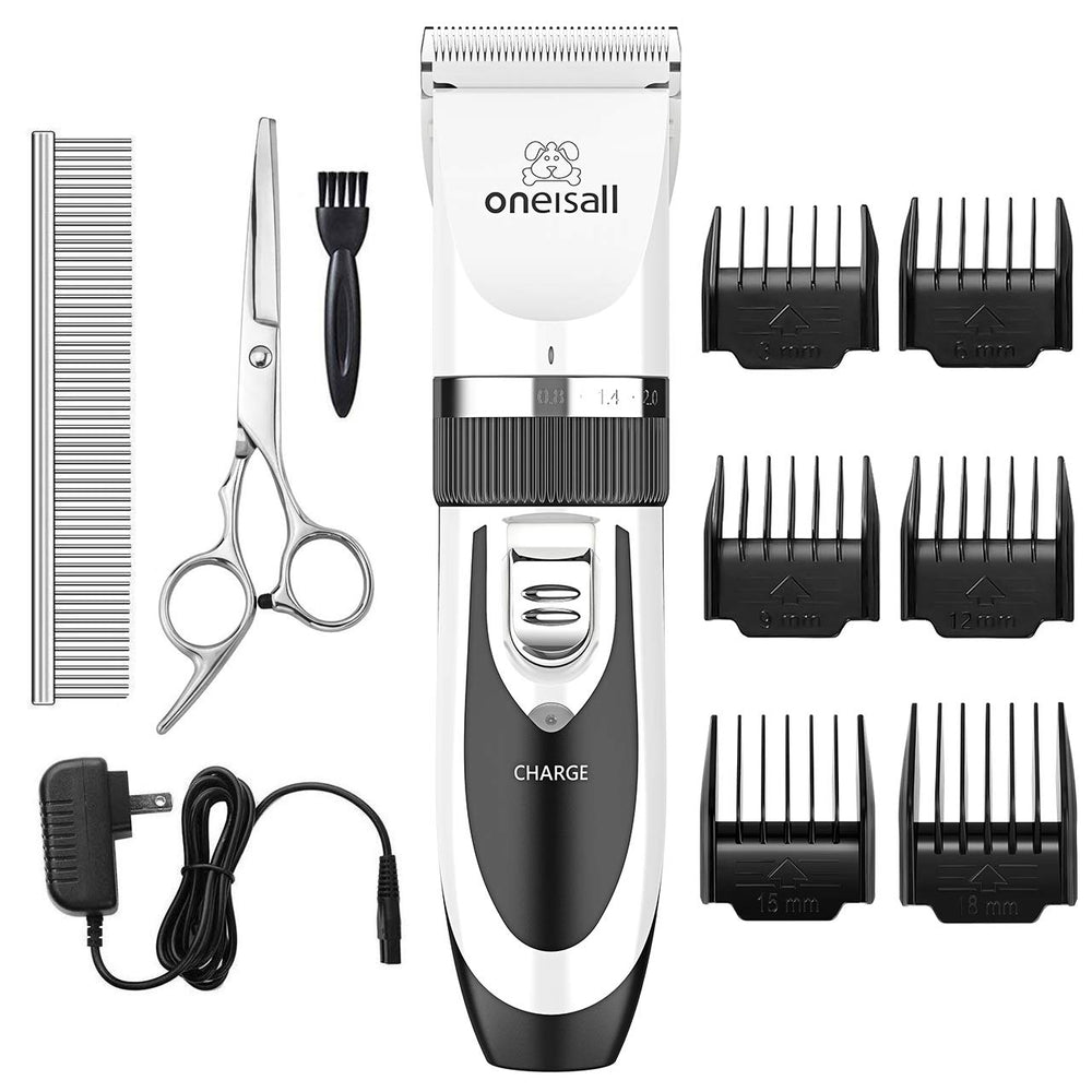 Oneisall dog shaver cordless clipper designed for calm grooming sessions