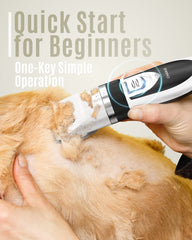 Oneisall dog shaver rechargeable charger dock enables convenient cordless grooming