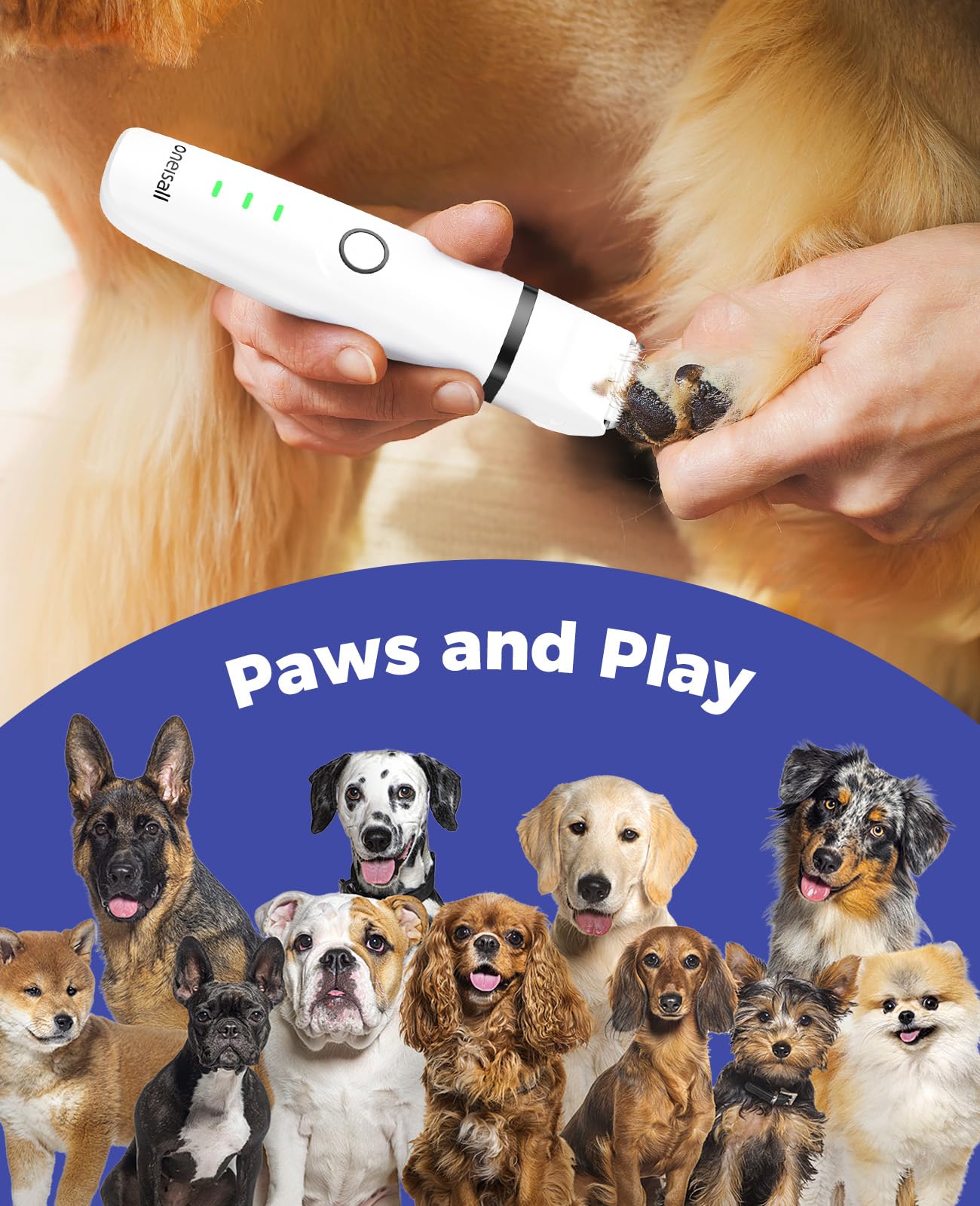 Oneisall ergonomic-trim kit makes routine pet care simple.