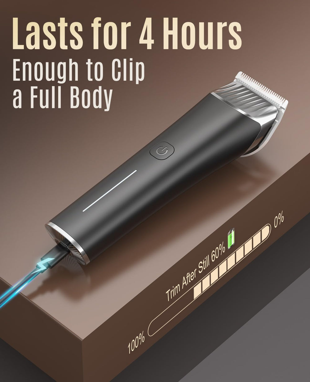 oneisall horse clippers five-guards kit offers versatile trimming options.