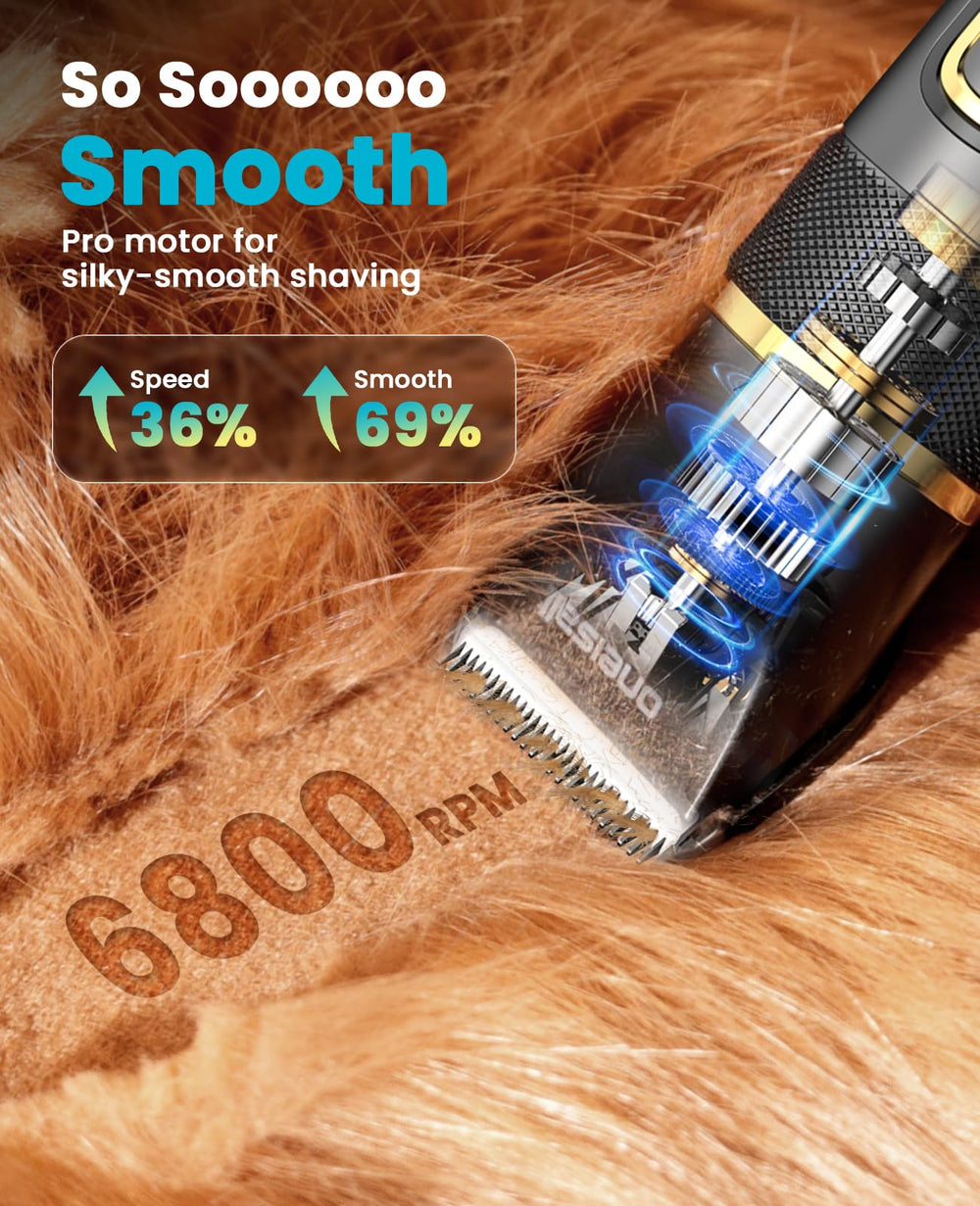 Oneisall IPX7 waterproof build for easy rinse and quick cleanup after grooming