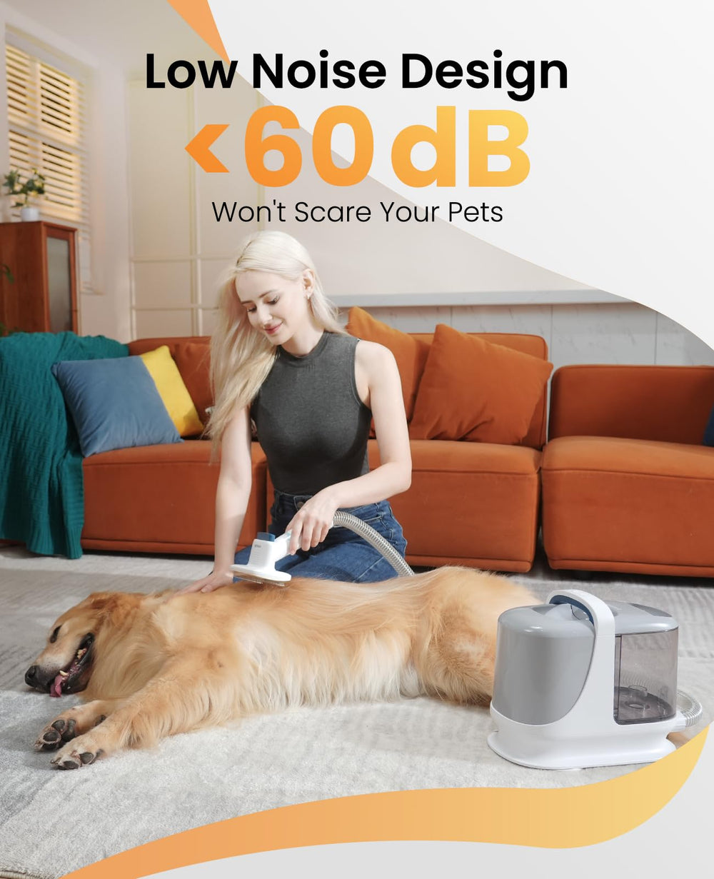 oneisall low-noise design keeps pets calm.