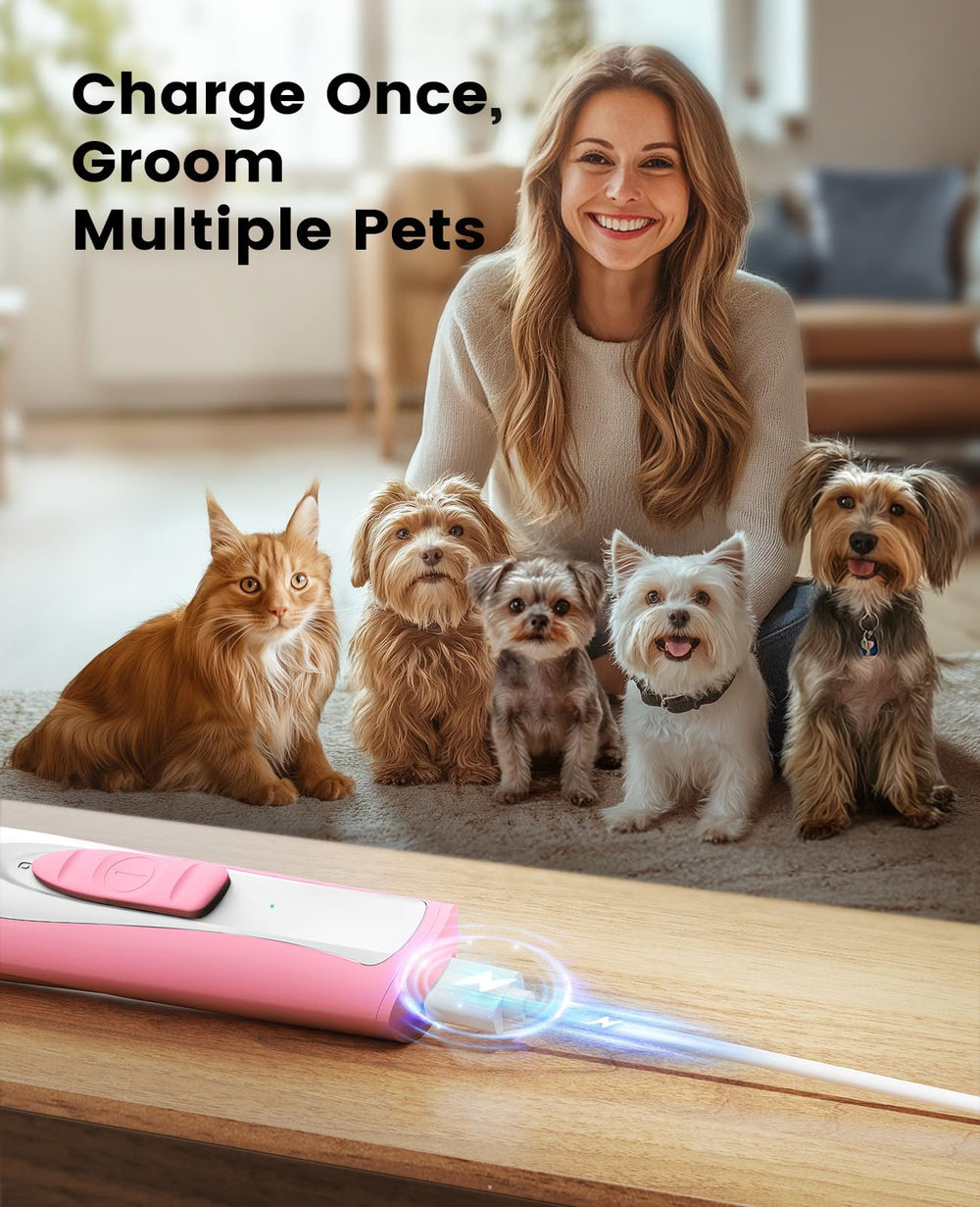 Oneisall paw-trimmer ergonomic design comfortable to hold during sessions