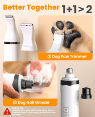 Oneisall paw trimmer with replaceable blades for precise small-area trimming