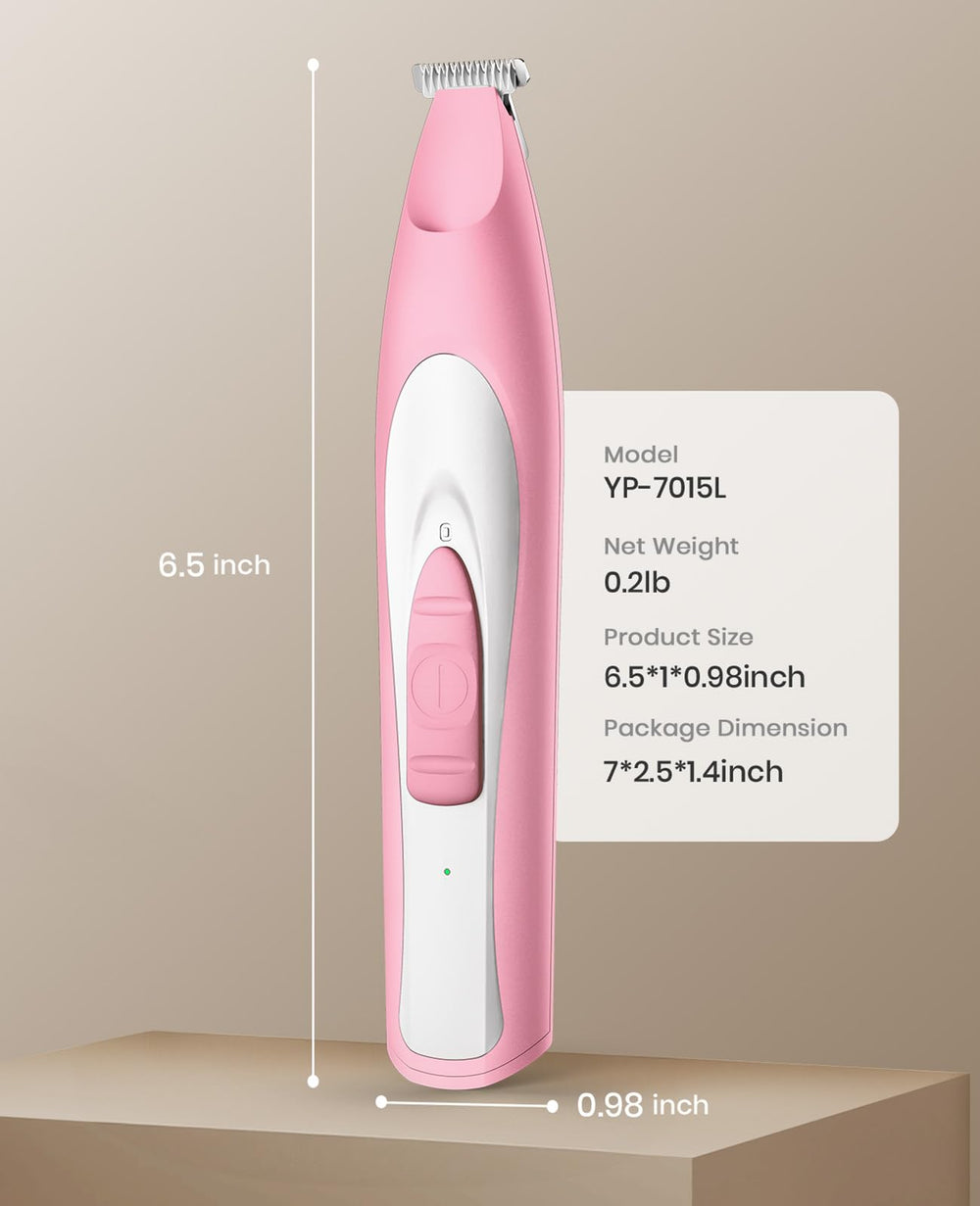 Oneisall paw-trimmer USB charging cord kit included