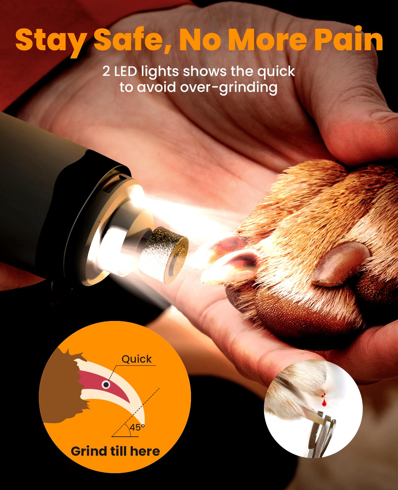 Oneisall USB charging cables keeping grooming gear ready for cordless use