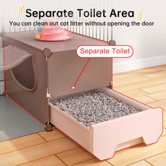 Oneluck large cage offers spacious hangout for 1–2 cats
