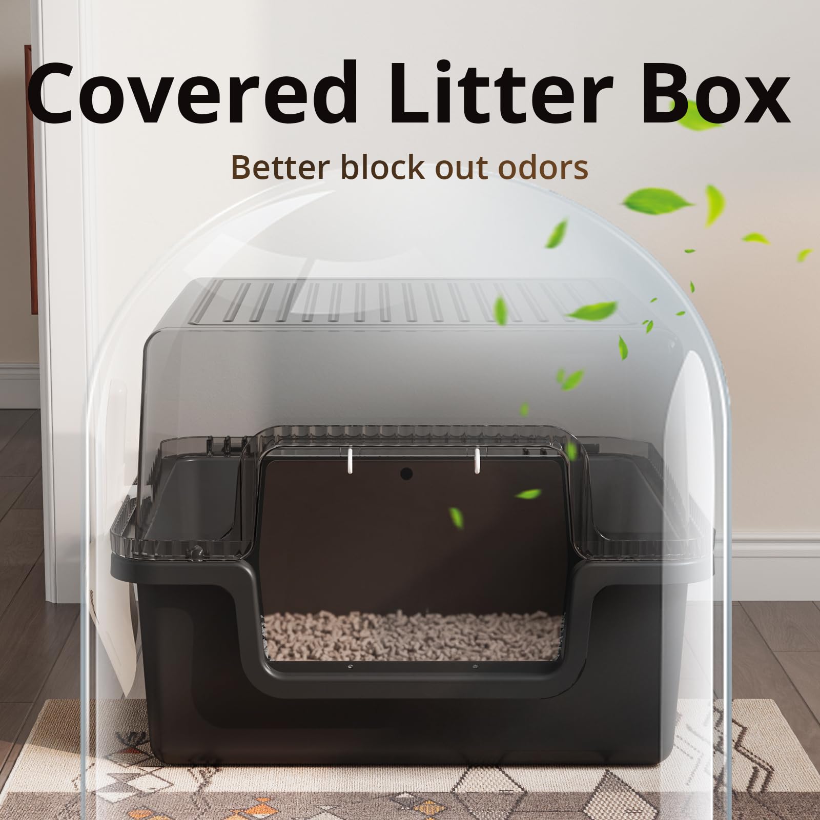 Oneluck non-stick surface simplifies cleaning and reduces odor buildup.