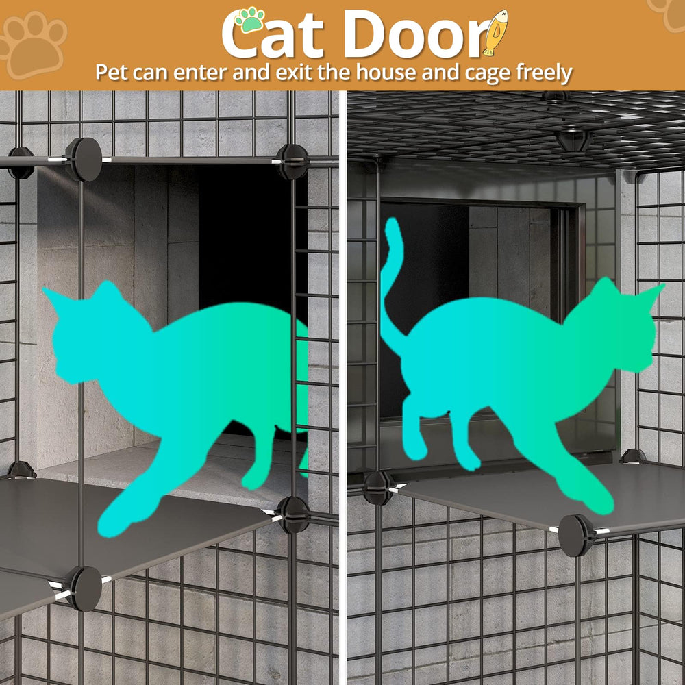 Oneluck removable panel design allows free in and out access
