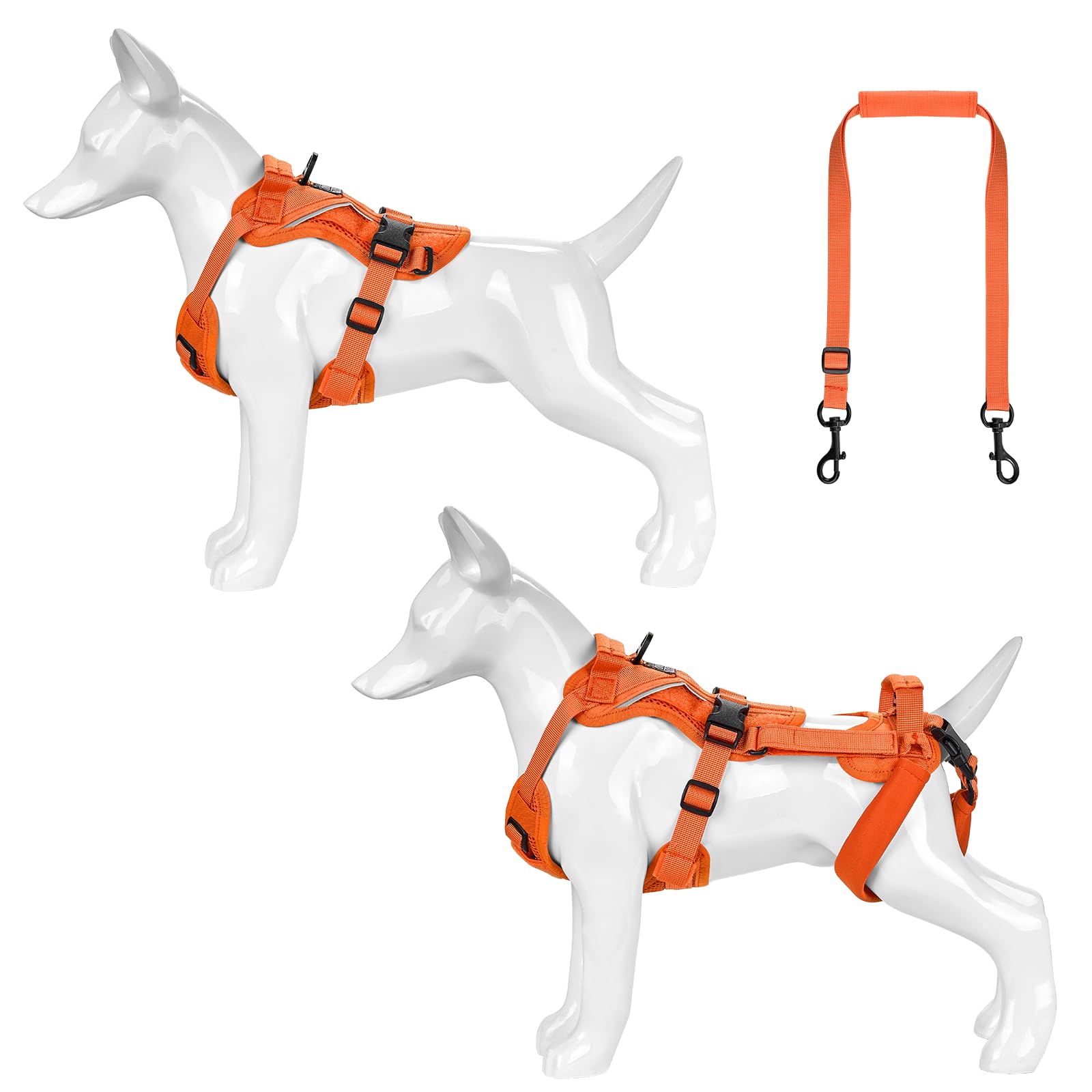 OneTigris dog lift harness made of durable 1000D nylon with breathable mesh