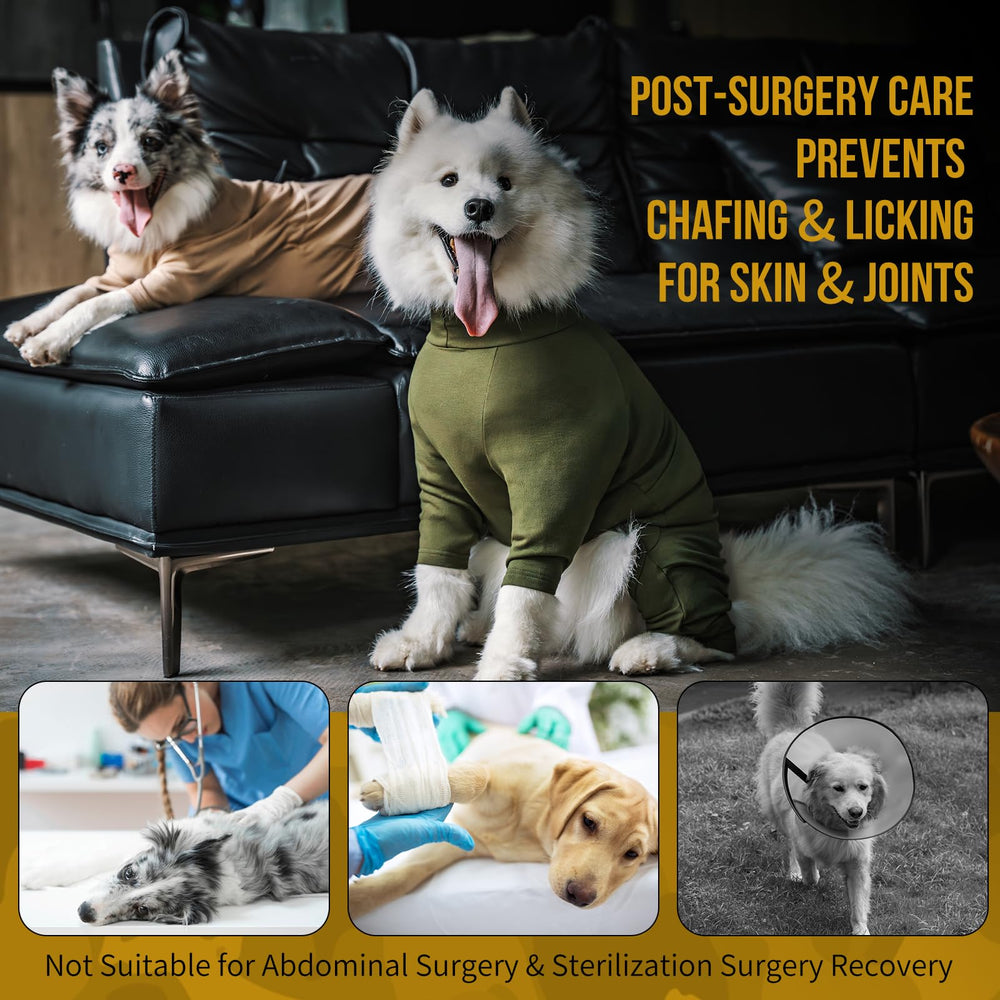 OneTigris dog pajamas warm interior emphasizes soft, breathable insulation.